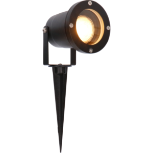 Tuinspot met Grondpin | Zwart | Voor 1x GU10 LED spot