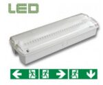 LED Noodverlichting 185 Lumen Opbouw IP65 met Testknop
