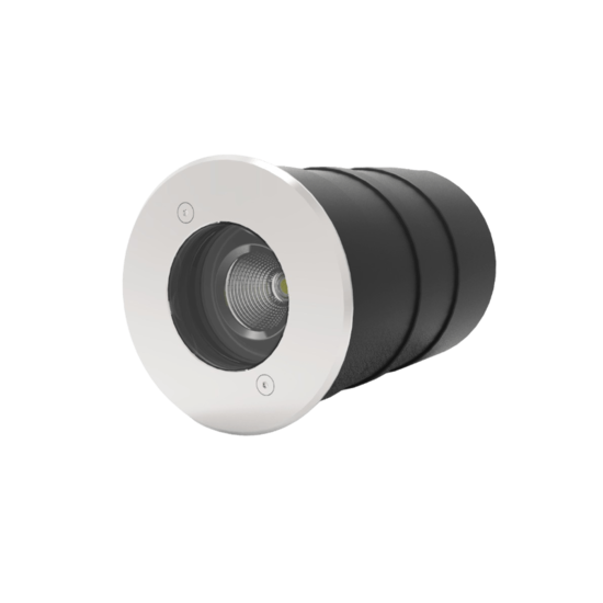 Bodeneinbaustrahler 106 mm schwenkbar | 9W 3000K | Dimmbar