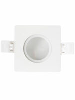 LED Inbouw Spot Armatuur - Wit Vierkant IP65 | Badkamer 90mm van Interlight