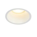 Moderne inbouwspot wit AR70 IP44 | Verzonken | 10