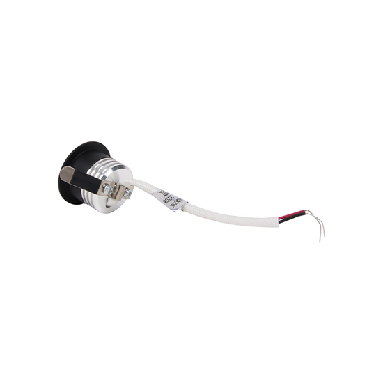 LED inbouwspot 1.5W zwart dimbaar | 99lm | 2700K warm wit IP44 - Image 4