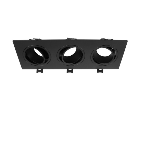Inbouwarmatuur voor 3 spots | TRIPLE | Geschikt voor Ø50 mm GU10/MR16 – Bild 2