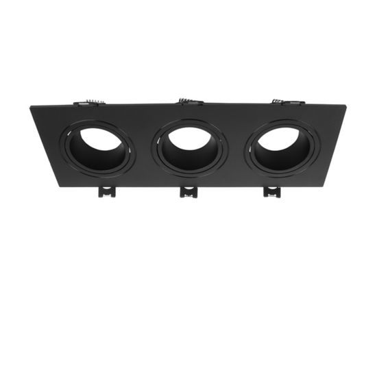 Inbouwarmatuur voor 3 spots | TRIPLE | Geschikt voor Ø50 mm GU10/MR16 – Bild 4
