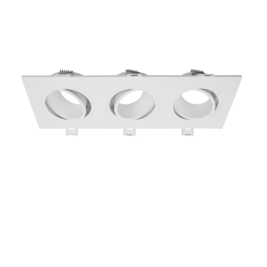 Inbouwarmatuur voor 3 spots | TRIPLE | Geschikt voor Ø50mm GU10/MR16 - Image 2