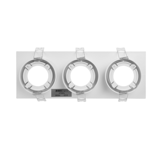 Inbouwarmatuur voor 3 spots | TRIPLE | Geschikt voor Ø50mm GU10/MR16 - Image 3