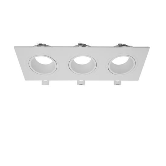 Inbouwarmatuur voor 3 spots | TRIPLE | Geschikt voor Ø50mm GU10/MR16 - Image 4