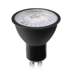 LED-GU10-Strahler Sponde schwarz 7W 3000K warmweiß dimmbar 60°