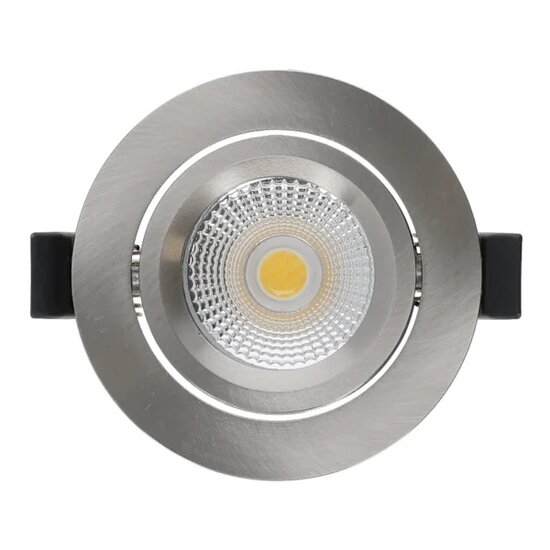 Led inbouwspot Varda Slim Fit 5W zilver | Dim to warm | IP44 - Afbeelding 3