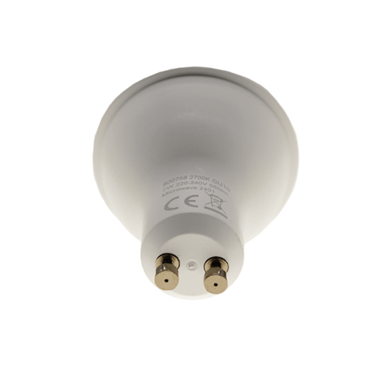 LED GU10 spot met bewegingssensor | 7W | 3000K warm wit | 90° - Afbeelding 4