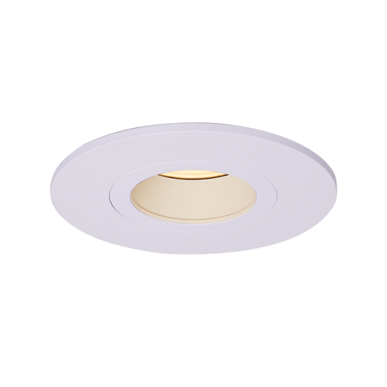GU10/MR16 inbouwarmatuur wit kantelbaar | Voor 50mm LED spots | IP65 – Image 4