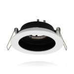 Kantelbaar inbouwspot armatuur | Ø50mm GU10/MR16 | Ø90mm zaagmaat | Zwart/Wit in zwart|wit