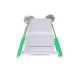 LED mini inbouwspot 3W wit | 240lm | 2700K warm wit IP65 in wit