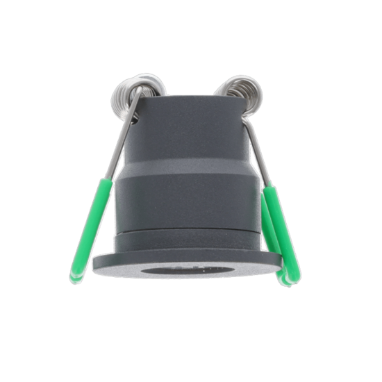 LED mini inbouwspot 3W zilver | 240lm | 2700K warm wit IP65 in zilver