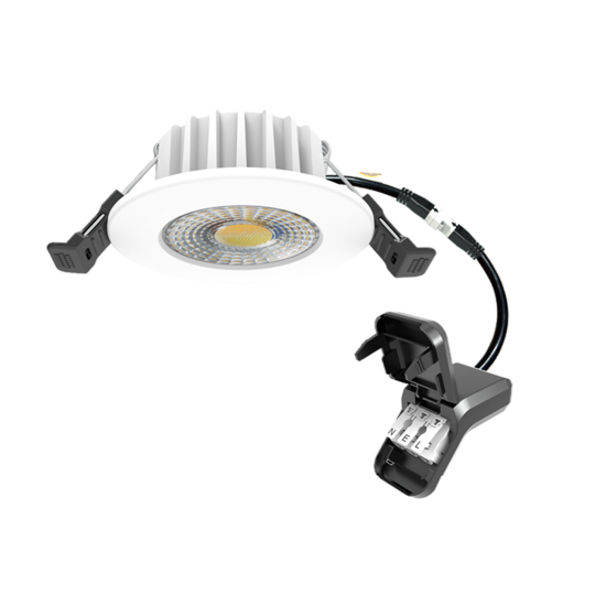 LED inbouwspot 6W wit dimbaar | 600lm | Instelbare lichtkleur IP65 - Afbeelding 2