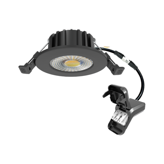 LED inbouwspot 6W zwart dimbaar | 600lm | Instelbare lichtkleur IP65 – Bild 2