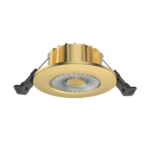 LED inbouwspot 6W messing dimbaar | 600lm | Instelbare lichtkleur IP65 in messing