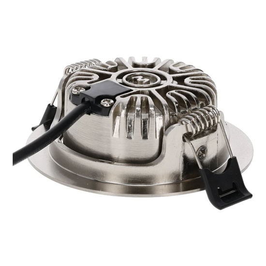 Led inbouwspot slim-fit | 4-6W | Dimbaar | CCT-switch | IP65 | Zilver – Image 4