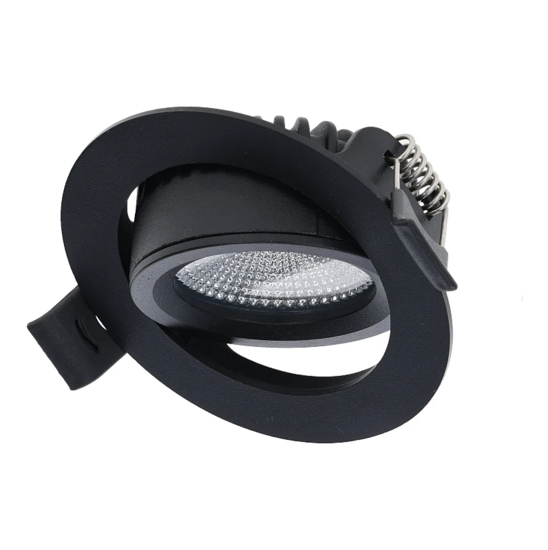 Led inbouwspot slim-fit | 4-6W | Dimbaar | CCT-switch | IP65 | Zwart – Bild 2