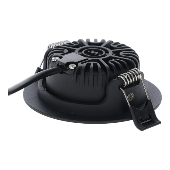Led inbouwspot slim-fit | 4-6W | Dimbaar | CCT-switch | IP65 | Zwart – Bild 4