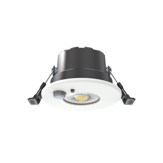 LED inbouwspot met sensor 6W wit | 600lm | Instelbare lichtkleur IP65 in wit