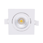Led inbouwspot vierkant | Slim-Fit | Wit | 6W | Dimbaar | CCT-Switch