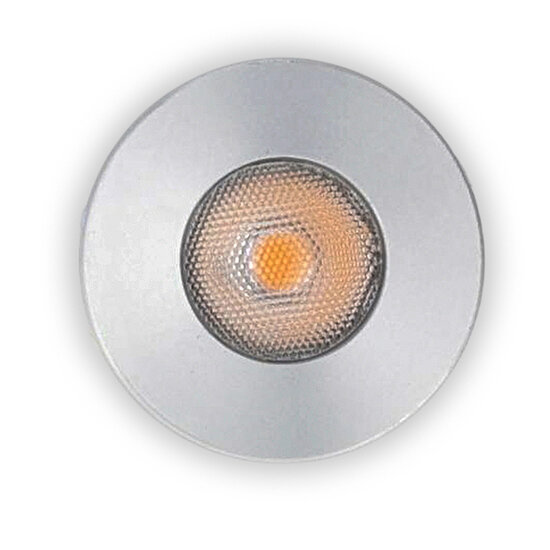 Recessed spotlight set | Set of 6 | Silver | With remote control