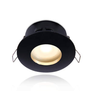 Inbouwspot armatuur waterdicht IP65 | Ø50mm spots | Ø70mm zaagmaat | Zwart in zwart
