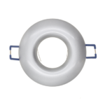 Inbouwring rond | Ø70mm | Voor Ø50mm GU10 & MR16 spots in zilver