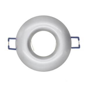 Inbouwring rond | Ø70mm | Voor Ø50mm GU10 & MR16 spots in zilver