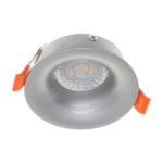 Inbouwspot armatuur rond | Ø70mm | Aluminium aluminium - voor 50mm LED spots in zilver