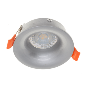 Inbouwspot armatuur rond | Ø70mm | Aluminium aluminium - voor 50mm LED spots in zilver