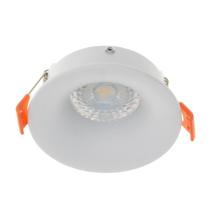 Inbouwspot armatuur rond | Ø70mm | Wit aluminium - voor 50mm LED spots in wit