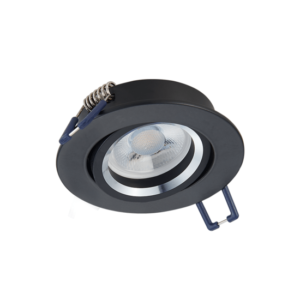 Inbouwspot kantelbaar | Ø69mm | Zwart - voor 50mm LED spots