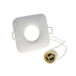 Kantelbaar inbouwspot armatuur | Ø50mm GU10/MR16 | Ø90mm zaagmaat | Zwart/Wit in wit