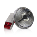 LED AR111 spot 12W 2000–3000K dimmable to warm dimmable 530 lumens 45°