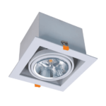 LED AR111 GU10 inbouwspot | wit
