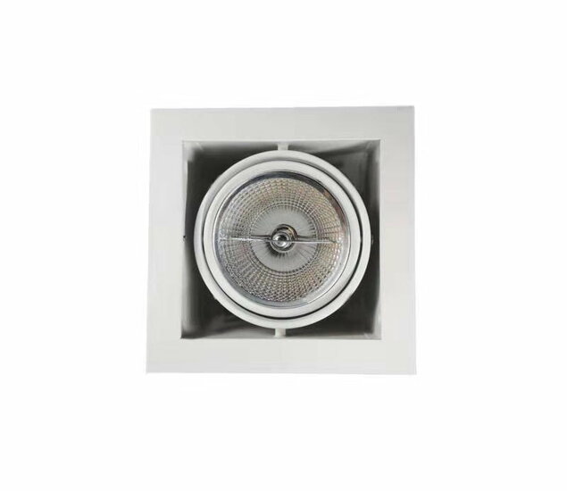 LED AR111 GU10 inbouwspot | wit, richtbaar - Afbeelding 3