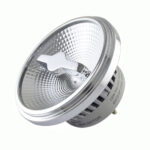 LED AR111 spot GU10 12W dimmable 2700K warm white 650lm 24°