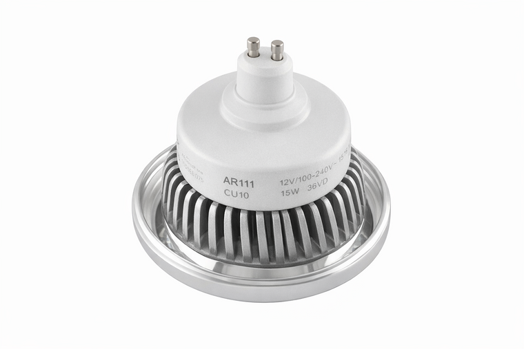 Led AR111 spot GU10 12W dimbaar | 2000–3000K dim to warm | 500lm 24° – Bild 4