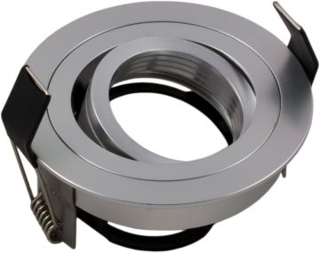 Led recessed spot fixture - aluminum round - adjustable from Tronix Lighting