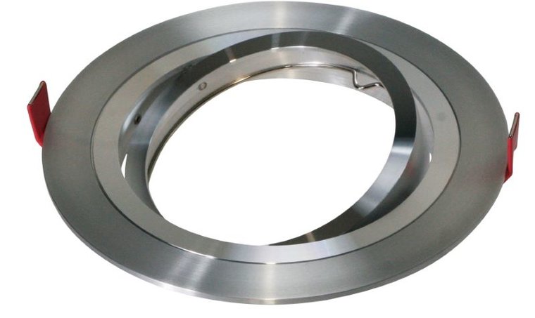 Led inbouw spot armatuur - 1x AR111 Aluminium | Richtbaar van Tronix Lighting