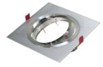 Led inbouwspot armatuur AR111 richtbaar aluminium vierkant van Tronix Lighting