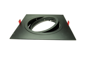 Led inbouw spot armatuur - 1x AR111/ES111 Zwart Vierkant | Richtbaar van Tronix Lighting