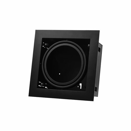 Led inbouw spot armatuur - 1x AR111/ES111 Zwart | Opdekrand - Afbeelding 2
