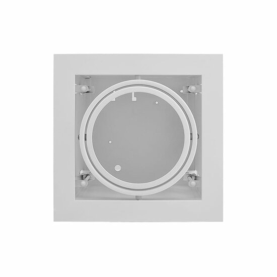 LED Inbouw Spot Armatuur - 1x AR111 Wit | Opdekrand - Afbeelding 3