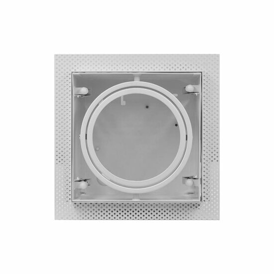 Led inbouw spot armatuur - 1x AR111 Wit | Trimless - Afbeelding 2