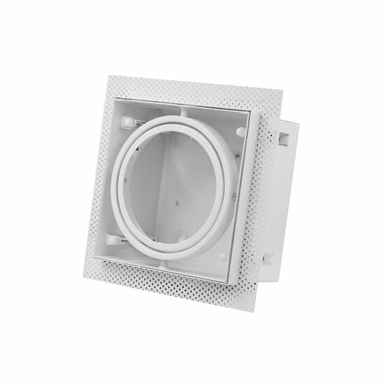 Led inbouw spot armatuur - 1x AR111 Wit | Trimless - Afbeelding 3