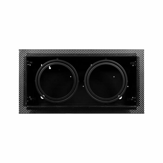 LED Inbouw Spot Armatuur - 2x AR111 Zwart | Trimless – Bild 3