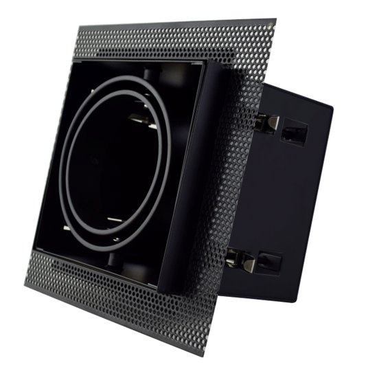 Led inbouw spot armatuur - 1x AR70 Zwart | Trimless van Tronix Lighting